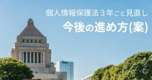  「個人情報保護法 いわゆる３年ごと見直しに係る検討」の今後の検討の進め方について（案）